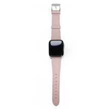 Load image into Gallery viewer, Bisu Bisu Apple Watchband - Pink Saffiano Leather - (Watchbands)