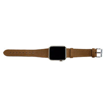 Load image into Gallery viewer, Bisu Bisu Apple Watchband - Brown Saffiano Leather - (Watchbands)
