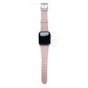 Bisu Bisu Apple Watchband - Pink Saffiano Leather - (Watchbands)