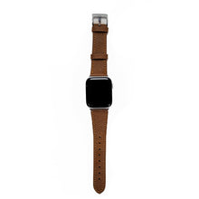Load image into Gallery viewer, Bisu Bisu Apple Watchband - Brown Saffiano Leather - (Watchbands)
