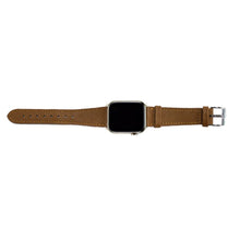 Load image into Gallery viewer, Bisu Bisu Apple Watchband - Brown Saffiano Leather - (Watchbands)
