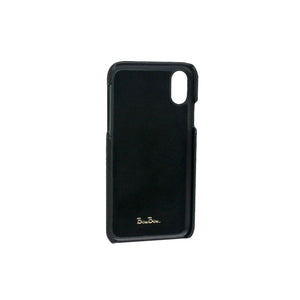 Bisu Bisu Phone Case - Black Saffiano Leather - (iPhone Cases)